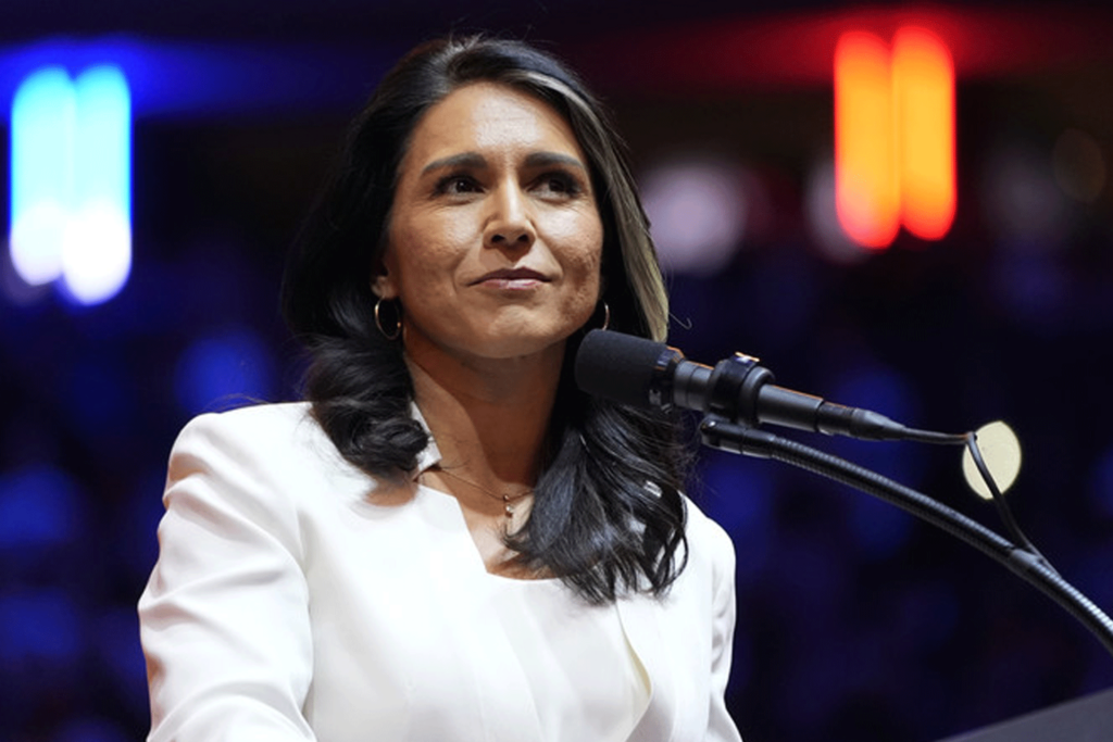 T. Gabbard affiche un « isolationnisme » tout en muscles